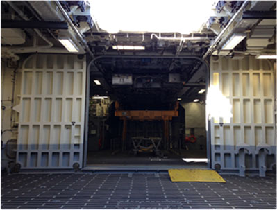 Cargo/Boat Launching Doors